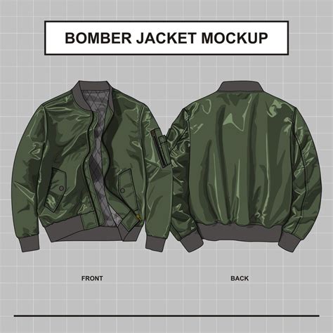Bomber Jacket Template