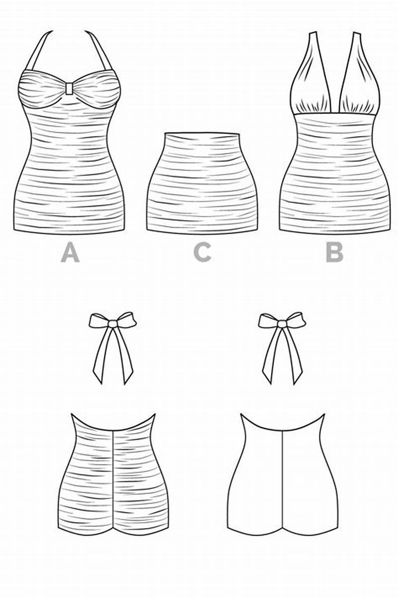 Bombshell Swimsuit Pattern