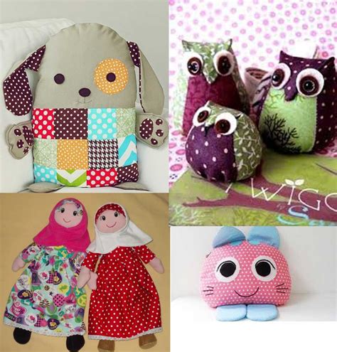 Boneka dari Kain Perca