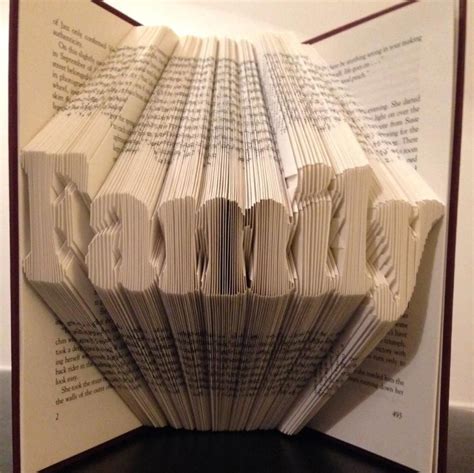 Book Folding Template