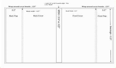 Book Sleeve Template