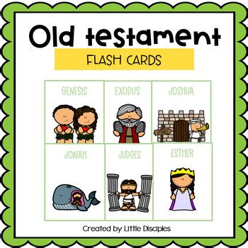 Books Of The Old Testament Flashcards Printable