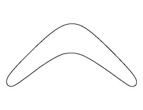 Boomerang Template To Print