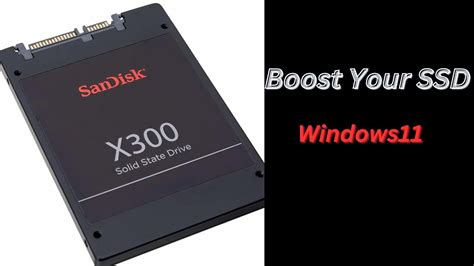 Boost Your SSD