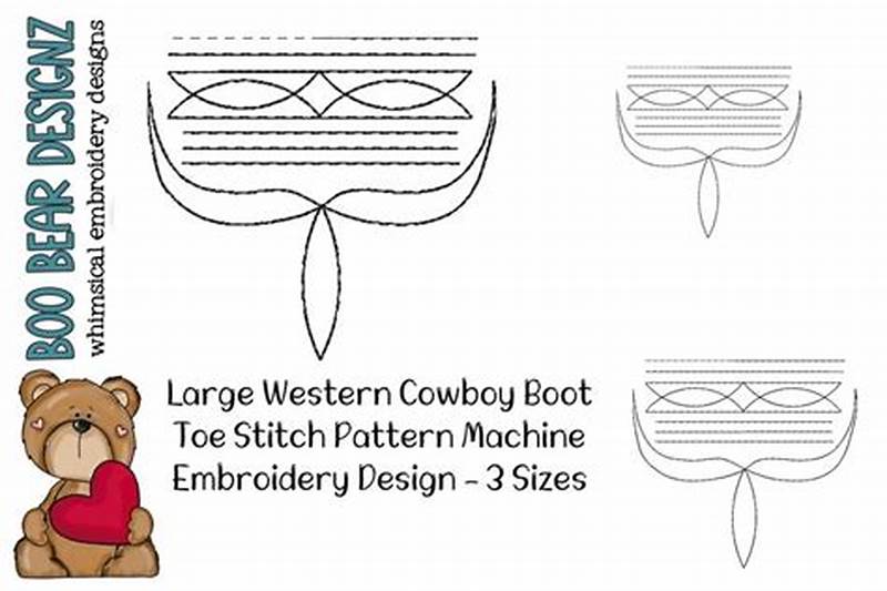 Boot Stitch Pattern Free