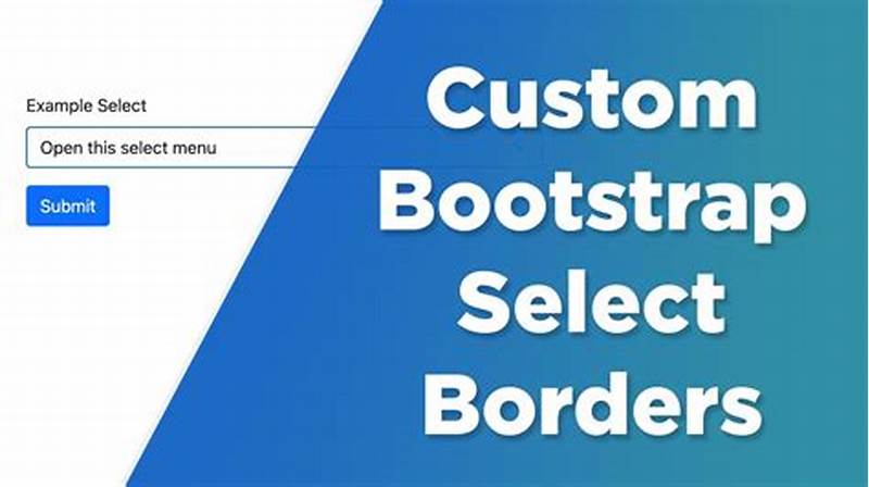 Bootstrap Form Border