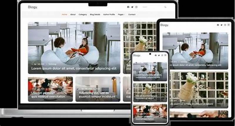 Bootstrap Template Blog Creative Modern