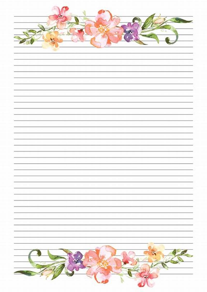Bordered Paper Printable