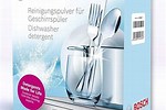 Bosch Dishwasher Detergent