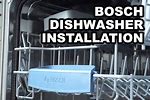 Bosch Dishwasher Installation Guide
