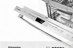 Bosch Dishwasher Operating Instructions