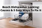 Bosch Dishwasher Problems