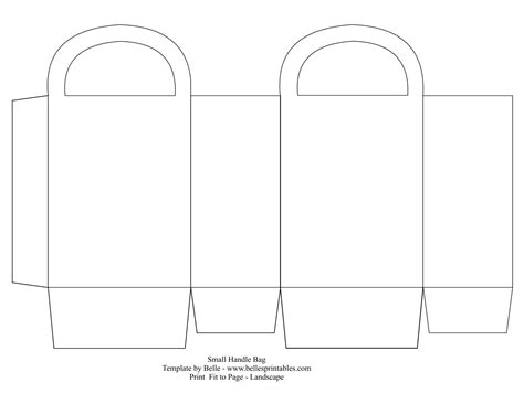 Box Bag Template