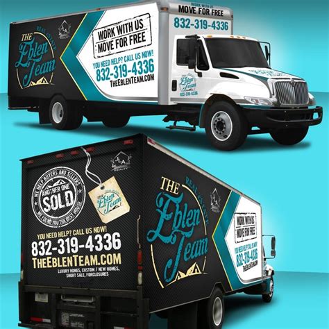 Box Truck Wrap Template