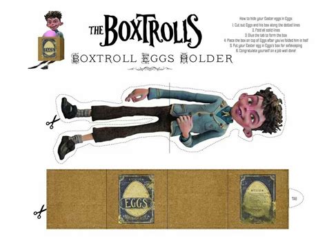 Boxtroll Printables