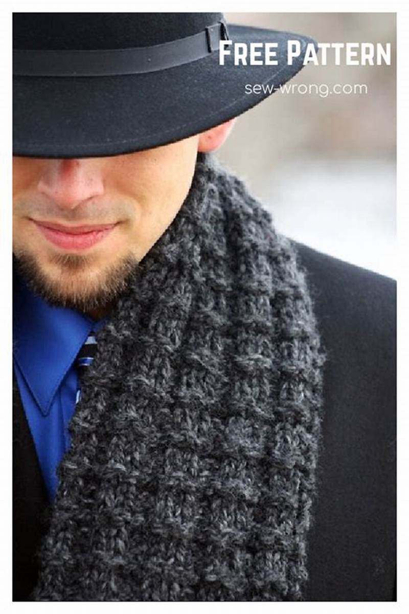Boyfriend Scarf Pattern