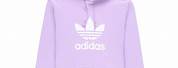 Boys Adidas Hoodie Purple