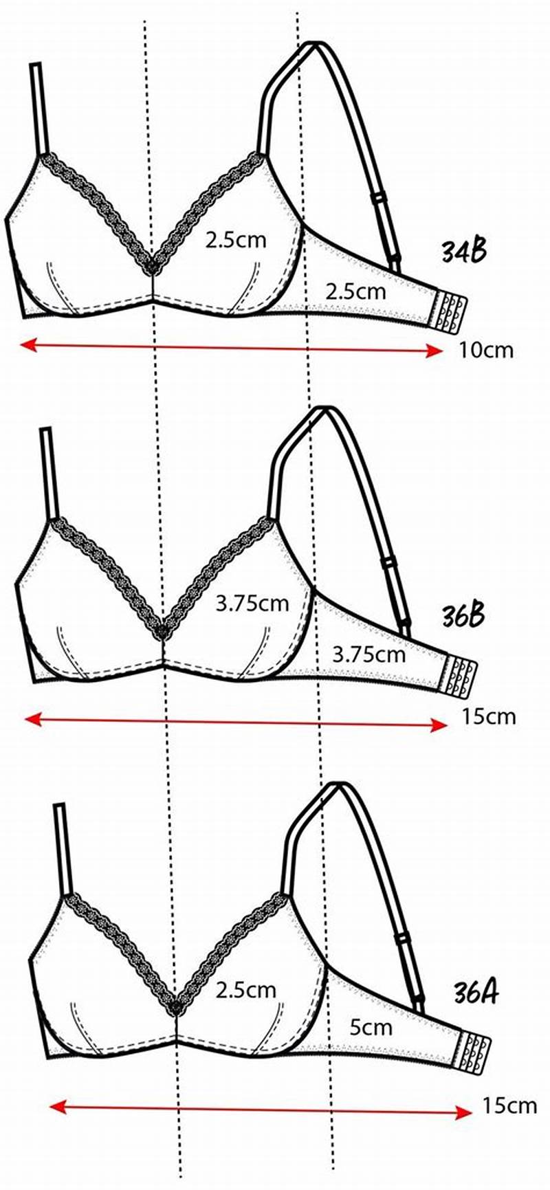 Bra Pattern Grading