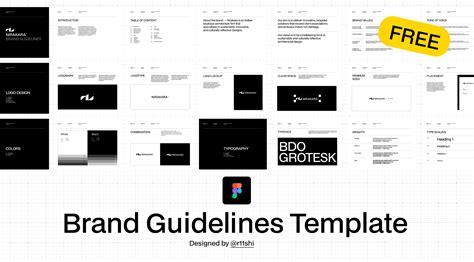 Brand Guidelines Template Free