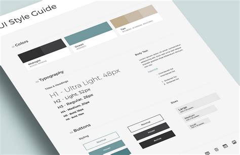 Brand Style Guide Templates
