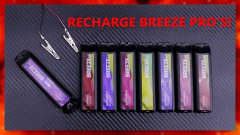 Breeze disposable battery