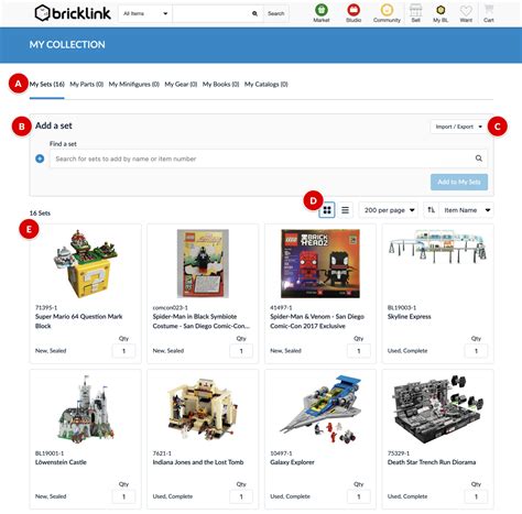 Bricklink Catalog Download