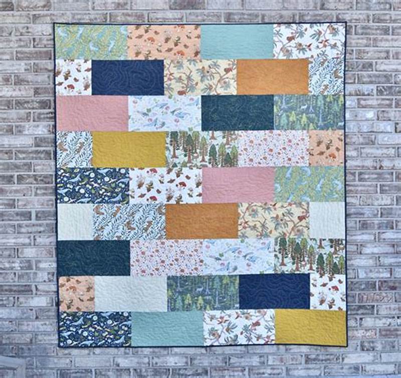 Bricks Quilt Pattern