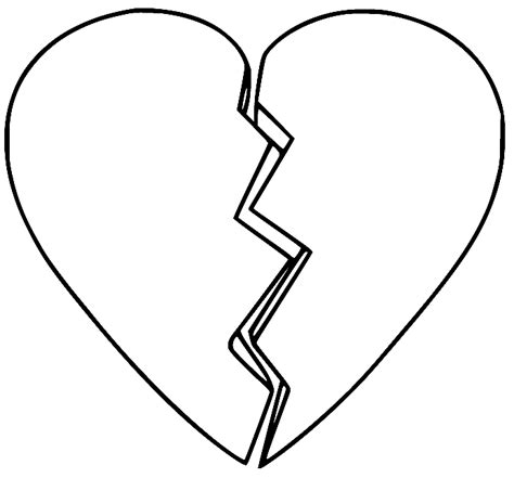 Broken Heart Printable