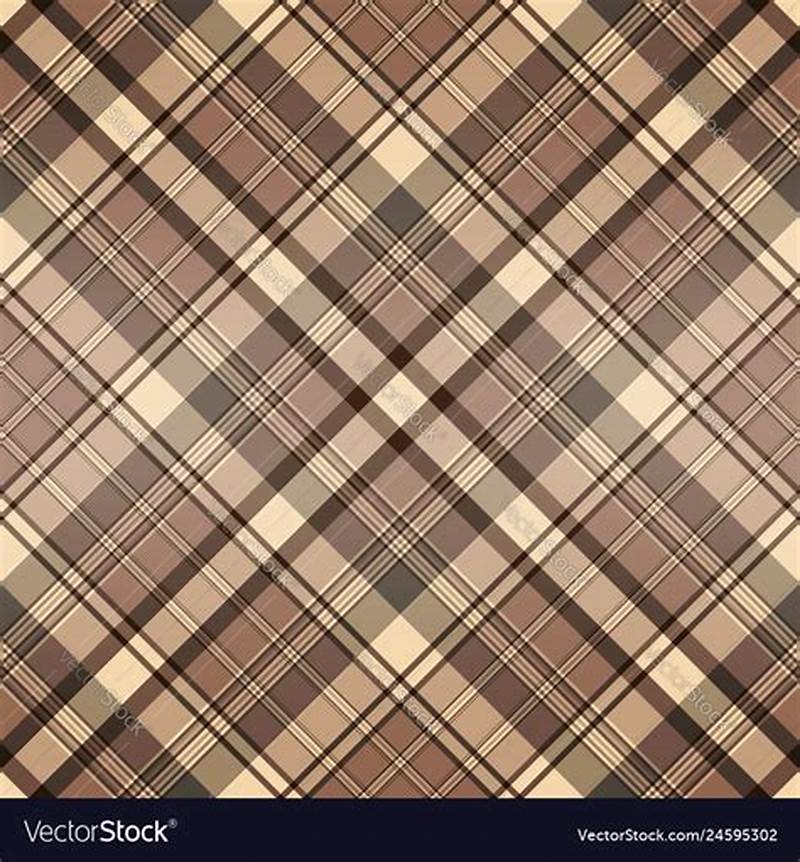 Brown Check Pattern