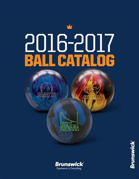 Brunswick Bowling Catalog