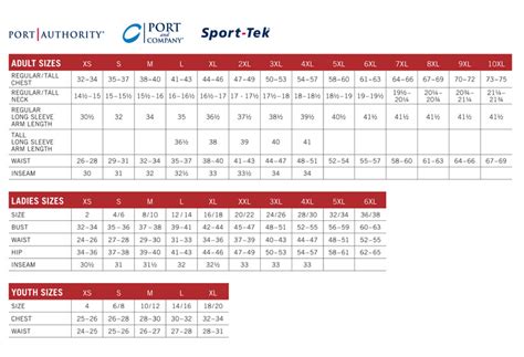 Bsn Sports Size Chart