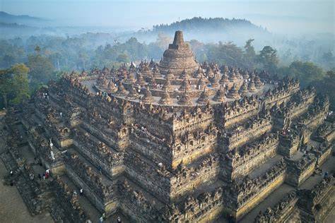 Buddhist Temple in Indonesia