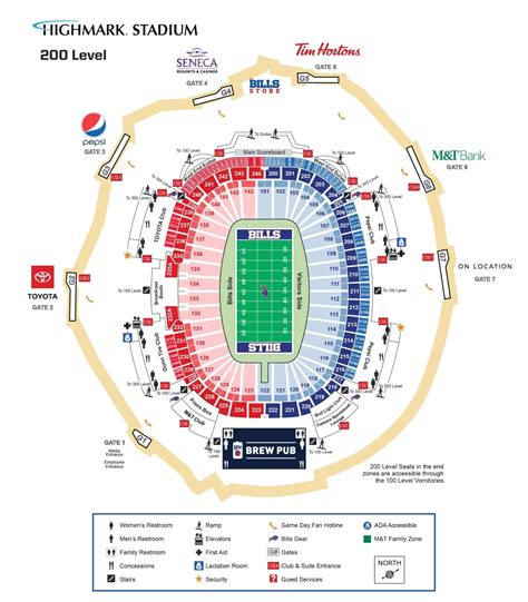 Buffalo Bills New Stadium Seating Chart