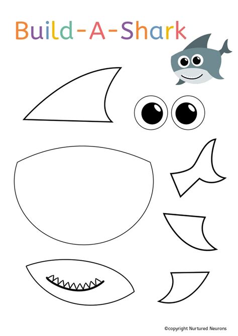 Build A Shark Printable