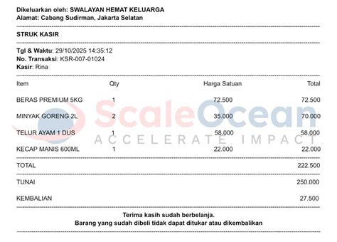 Bukti Pembelian