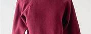 Burgundy Sweatshirt for Women