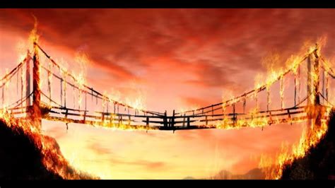 Burning bridges image