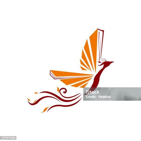 Burung Phoenix Terbang Tinggi