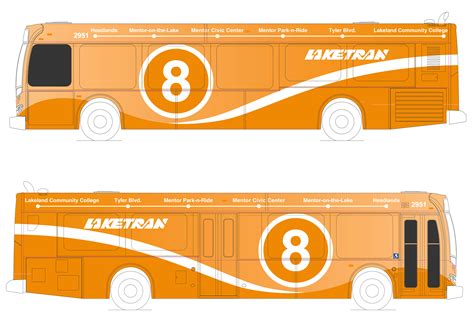 Bus Wrap Template