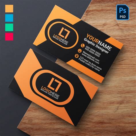 Business Card Photoshop Template