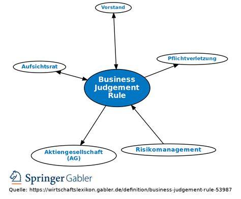 Business Judgement Rule