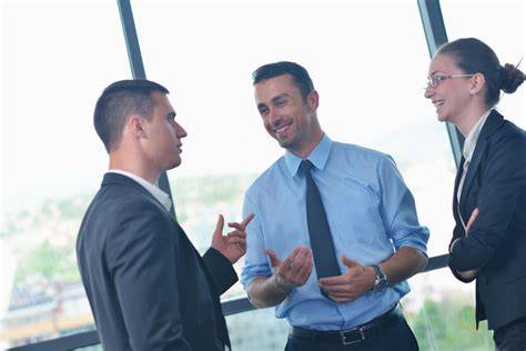 Business People Talking