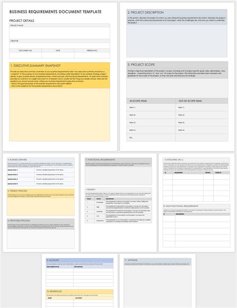 Business Requirements Template Document