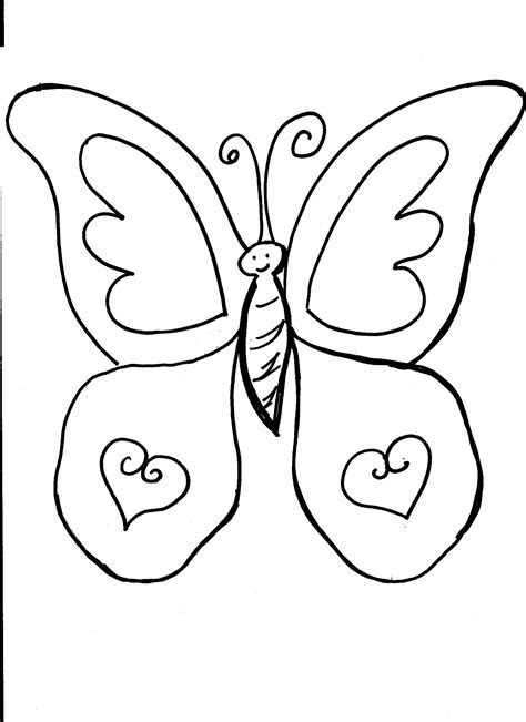 Butterflies Coloring Pages Printable
