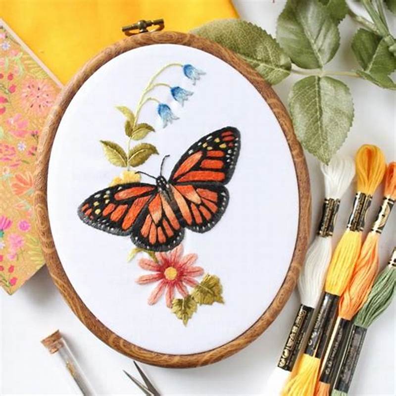 Butterfly Embroidery Pattern