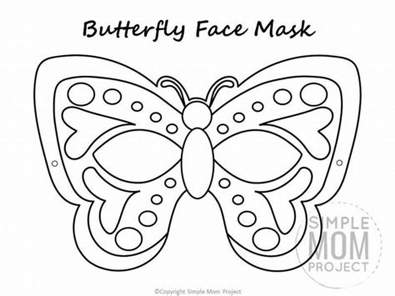 Butterfly Mask Pattern