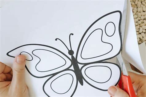 Butterfly Mosaic Template