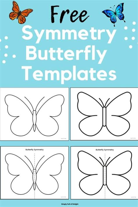 Butterfly Template For Symmetry