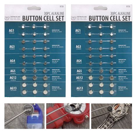 Button Cell Conversion Chart