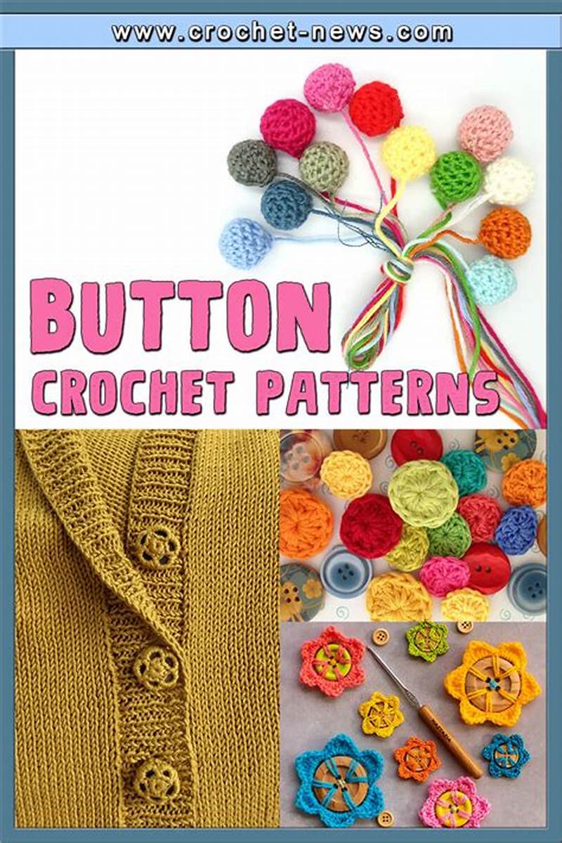 Button Crochet Pattern